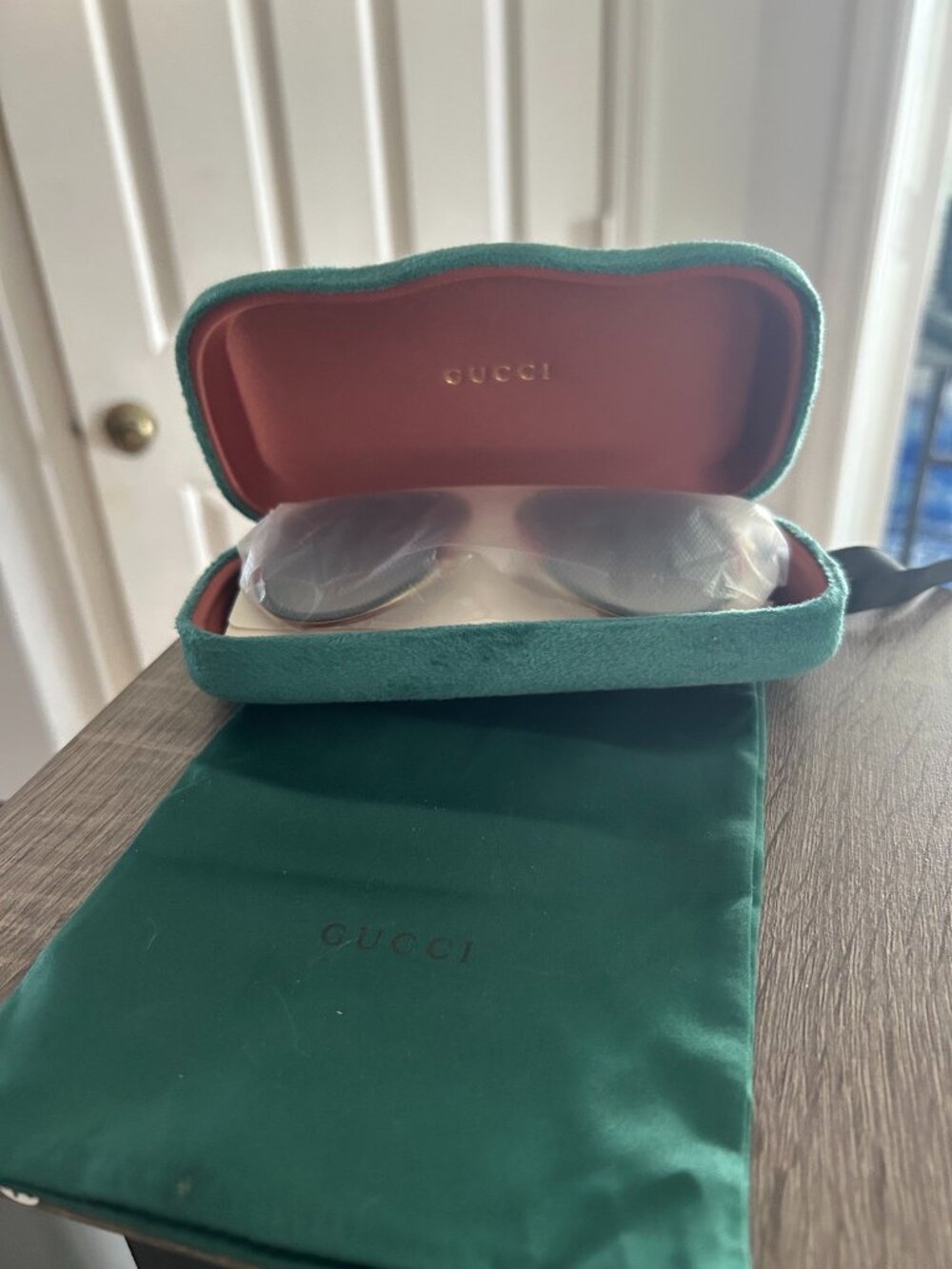 Authentic New Gucci GG0062S 003 Aviator Sunglasses